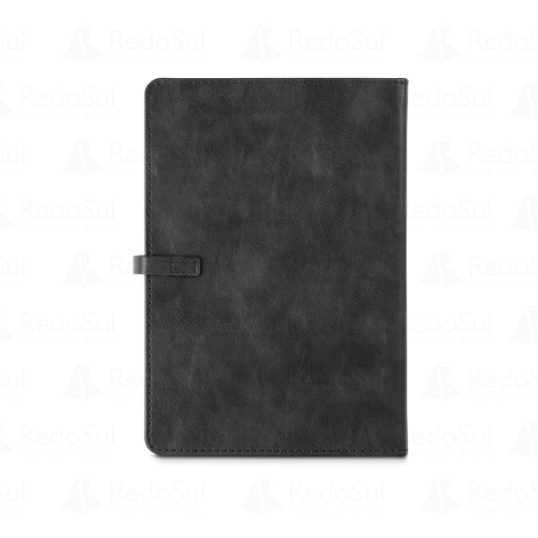 Agenda personalizada em PU tamanho 14,8 x 21 cm